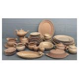 Vintage Coral Franciscan Dinnerware Set