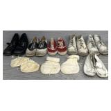 (8) Assorted Vintage Baby Shoes
