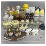 Assortment of Salt and Pepper Shakers