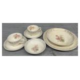 (7) Piece French Saxon China Dishware