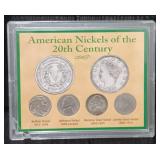 American Nickels of The 20th Century
