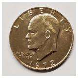 1972 Eisenhower 24k Gold Plated Dollar