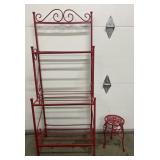 (2) Iron Plant Stands