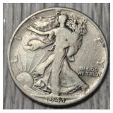 1943 Walking Liberty Half Dollar #4