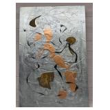 'The Dance of Electric Sheep' Metallic Painting