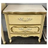Antique Style 2-Drawer Nightstand