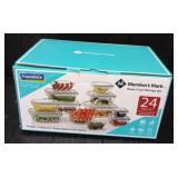 24-pc Glasslock Food Storage Set