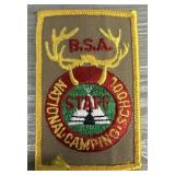 BSA National Camping School Boy Scout Patch
