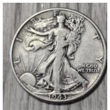 1943 Walking Liberty Half Dollar #2