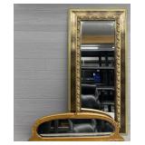 (2) Beveled Vintage Mirrors