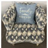 (2) Accent Chair and Pillow