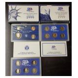 1999 U.S. Proof Set & 50 State Quarters Proof Set