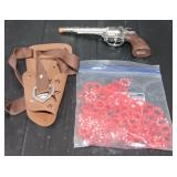 Cap Gun W/ Caps & Holster