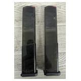 (2) ETS Group 19-Round Magazines for 9mm Glock