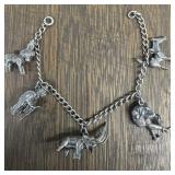 Sterling Silver Charm Bracelet