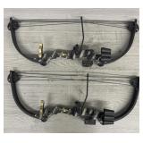 (2) Youth Tomcat Mossy Oak Compound Bows