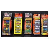 (5) Pkgs of Die-Cast Cars & Trucks Sealed