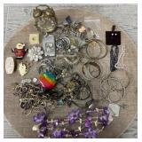 Assortment of Various Vintage Jewelry