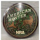 Metal American Hunter NRA Sign