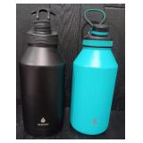 (2) Insulated Stainless Steal Water Bottles 64oz