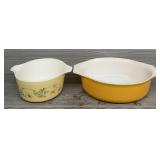 (2) Pyrex Serving Bowls