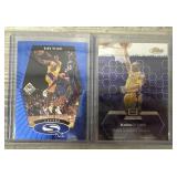 Topps Finest & Blue Stargust Kobe Bryant Cards