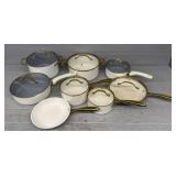 15-Piece Gotham & P.H. Cookware w/ Lids