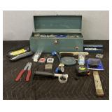 Toolbox and Assortment of Tools