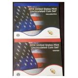2014-P&D U.S. Mint Uncirculated Coin Set