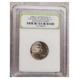 2006-S Jefferson 5c Dcam Gem Proof