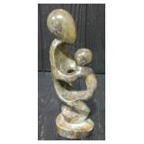 African Shona Stone Mother & Child  Figure