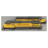 (2) Union Pacific HO Powered Engine Model Trains