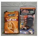 Rechargeable Hand Heater & (10) Pairs Hand Warmers