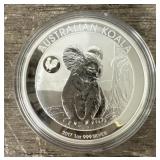 2017 Australia 1oz Silver Koala BU