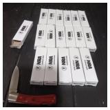 (18) NRA Lock Back Knives