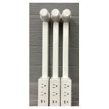 (3) Electrical Outlet Extender Stick