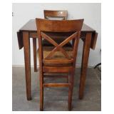 Drop Leaf Table w/ (2) Chairs