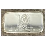1oz Washington Mint Silver Bar
