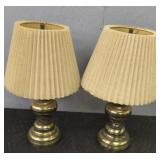 Set of Brass Lamps