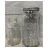 Large Mason Jar & Other Jar
