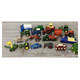 Various Die Cast Tractors & Farm Equipment