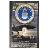 Benchmark ï¿½-Grain Gold Bar: U.S. Air Force #2