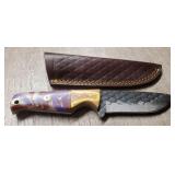 Hand Forged Steel Fixed Blade Knife #2