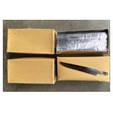 (240) 4' Stainless Steel Knife Blades