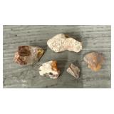 85cts (5) Opals in Matrix