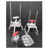 (2) Insta Cut Dicers With Accessories
