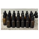 (22) 15ml Glass Dropper Bottles