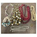 Assorted Pearl Necklaces