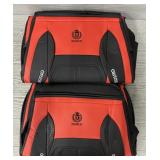 (2) Red & Black Car Seat Covers