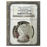 2008 P Lincoln Bicentennial 1oz Silver Coin